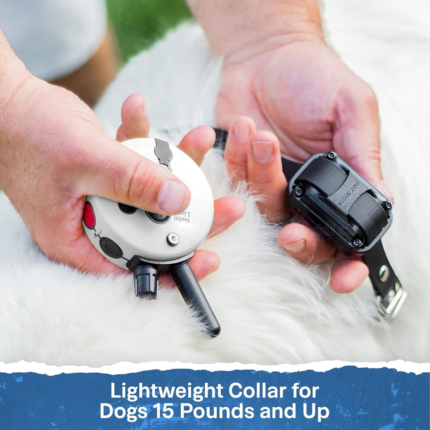 E-Collar - ET-300ZEN - 1/2 Mile Remote Waterproof Trainer Mini - Static, Vibration and Sound Stimulation Collar with Petstek Dog Training Clicker