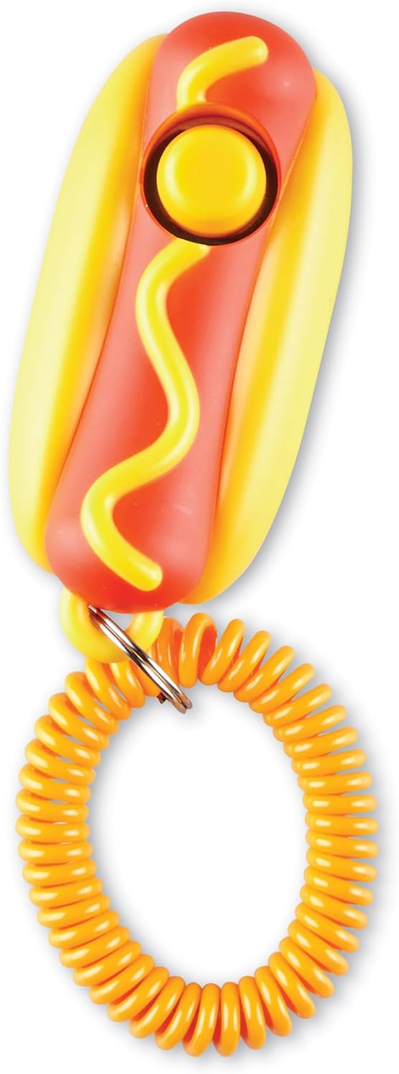 Dog Clicker Hot Dog - Dog Training Clicker for All Breeds, Perfect for Dog Training and Obedience Games